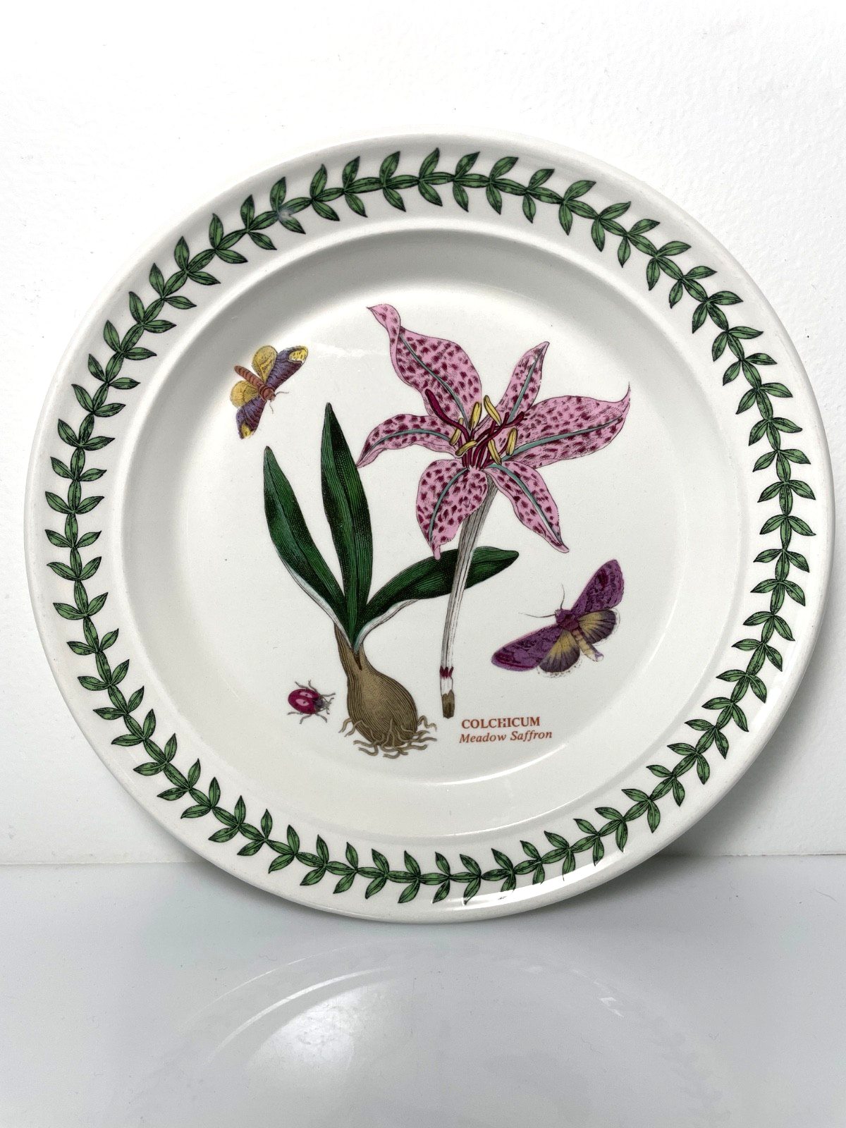 Portmeirion Botanic Garden Bread Butter Plate 7 1/4" Meadow Saffron0