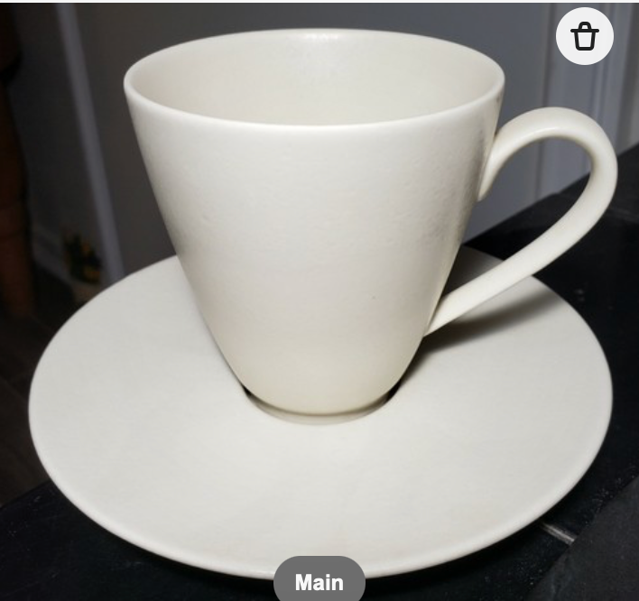 Crate Barrel Domo Pearl Design Stockholm House Cup Saucer Soup Bowl Your Choice1