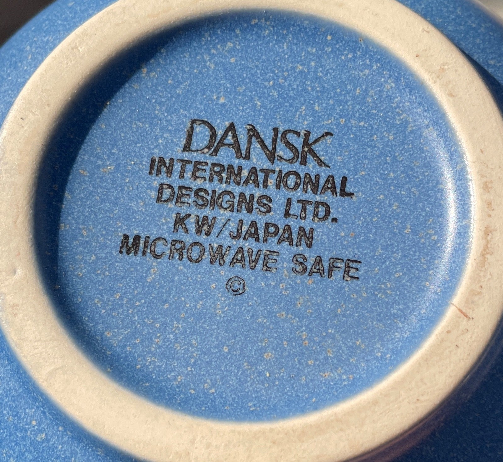 Dansk Mesa Sky Blue Creamer 12 Ounce Japan3