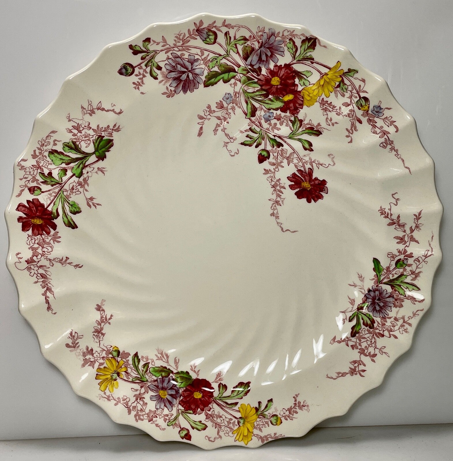 Spode Fairy Dell Dinner Plate 10 1/2"0