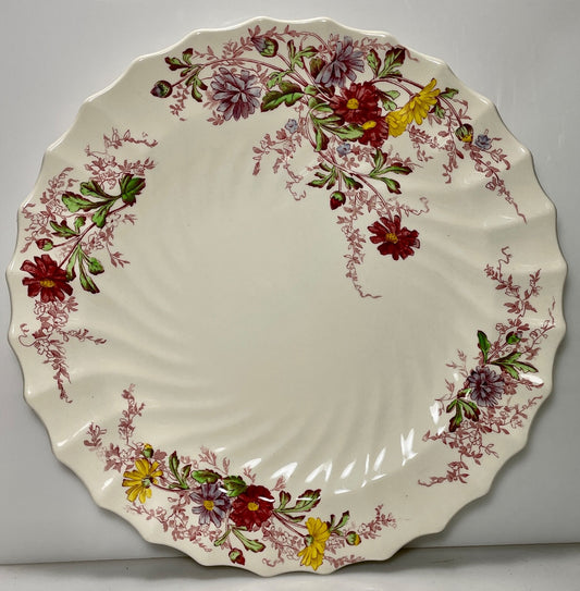 Spode Fairy Dell Dinner Plate 10 1/2"0