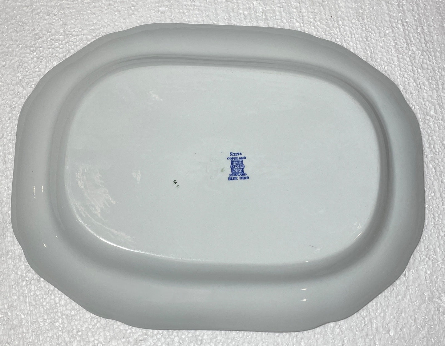 Spode Blue Bird Oval Platter 12 1/4"1