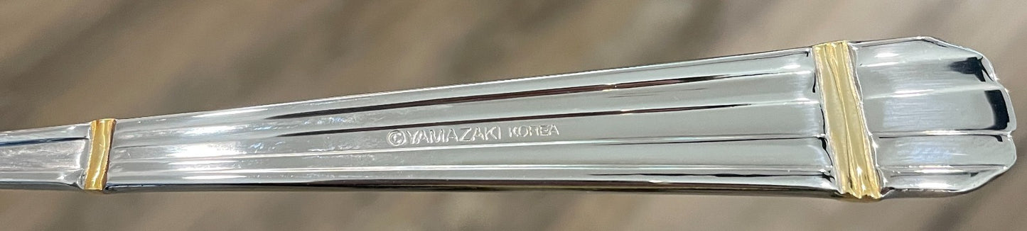 Yamazaki Stanford Soup Place Spoon 7 1/4" Stainless Korea Flatware1