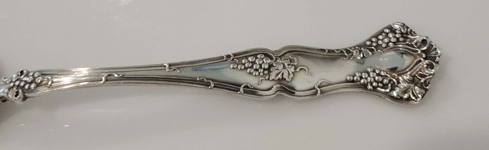 International Silver Vintage 1904 Cold Meat Fork 8 1/4" Silverplate Exceptional1
