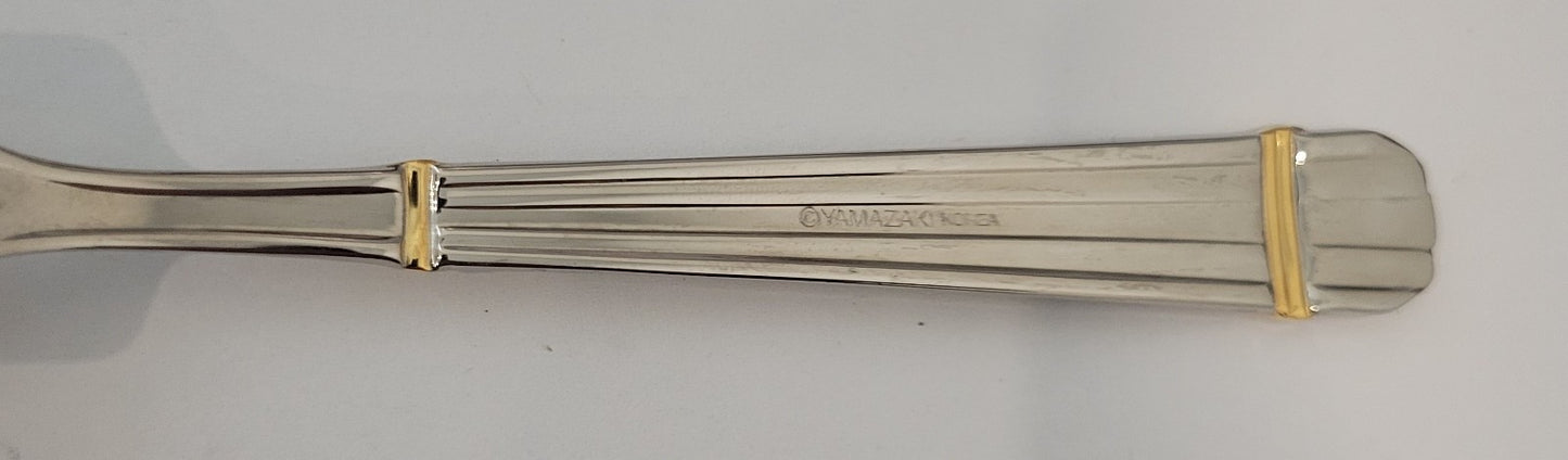 Yamazaki Stanford Fork 7 5/8" Stainless Korea Flatware2
