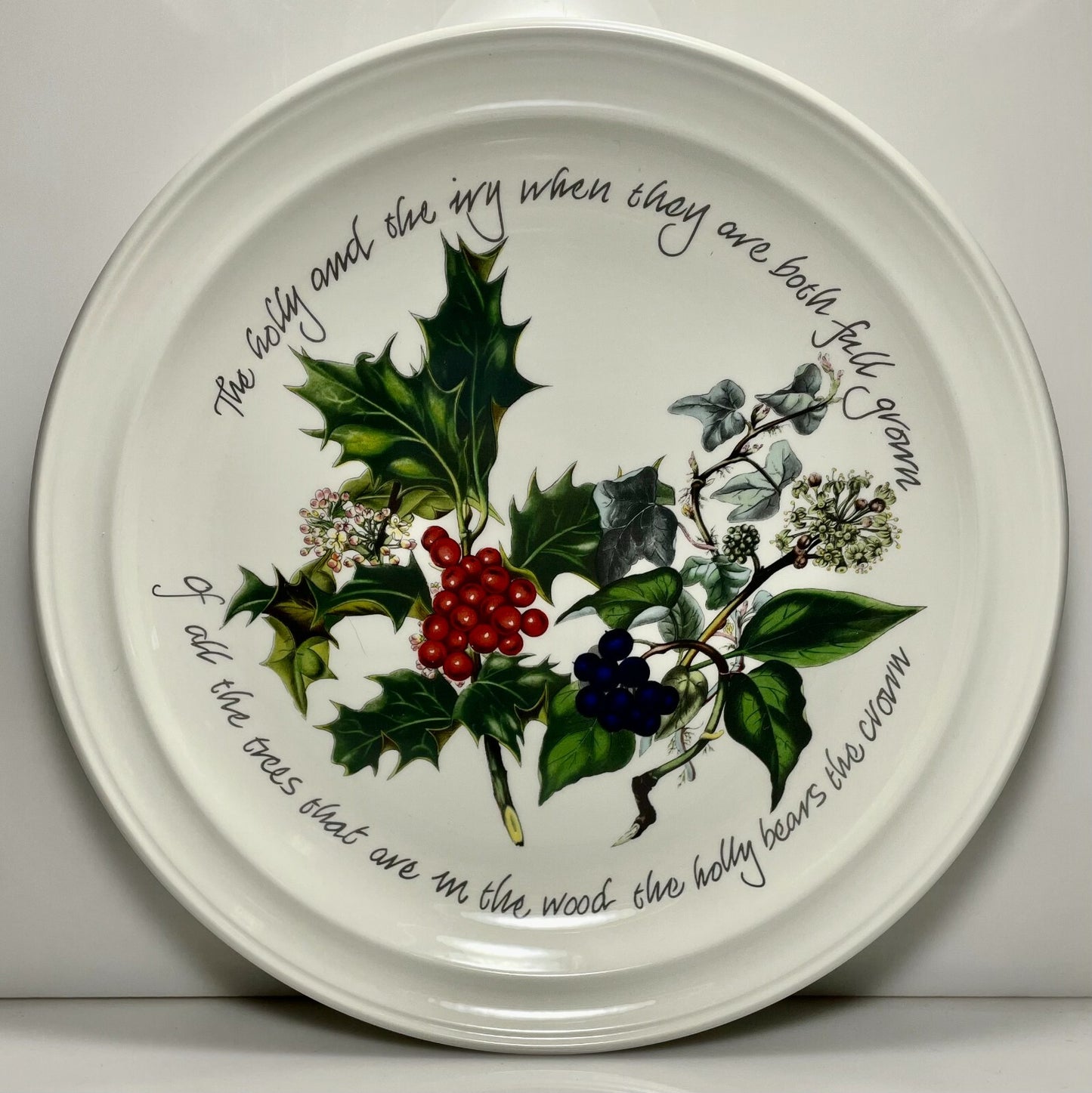 Portmeirion Holly and The Ivy Salad Plate 8 1/2"1