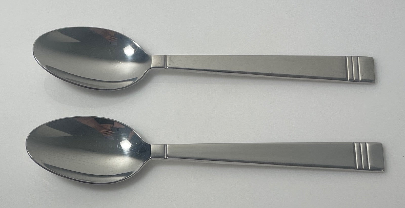 Lenox Tin Can Alley Place Oval Soup Spoon 7 1/8" Stainless Set of 20