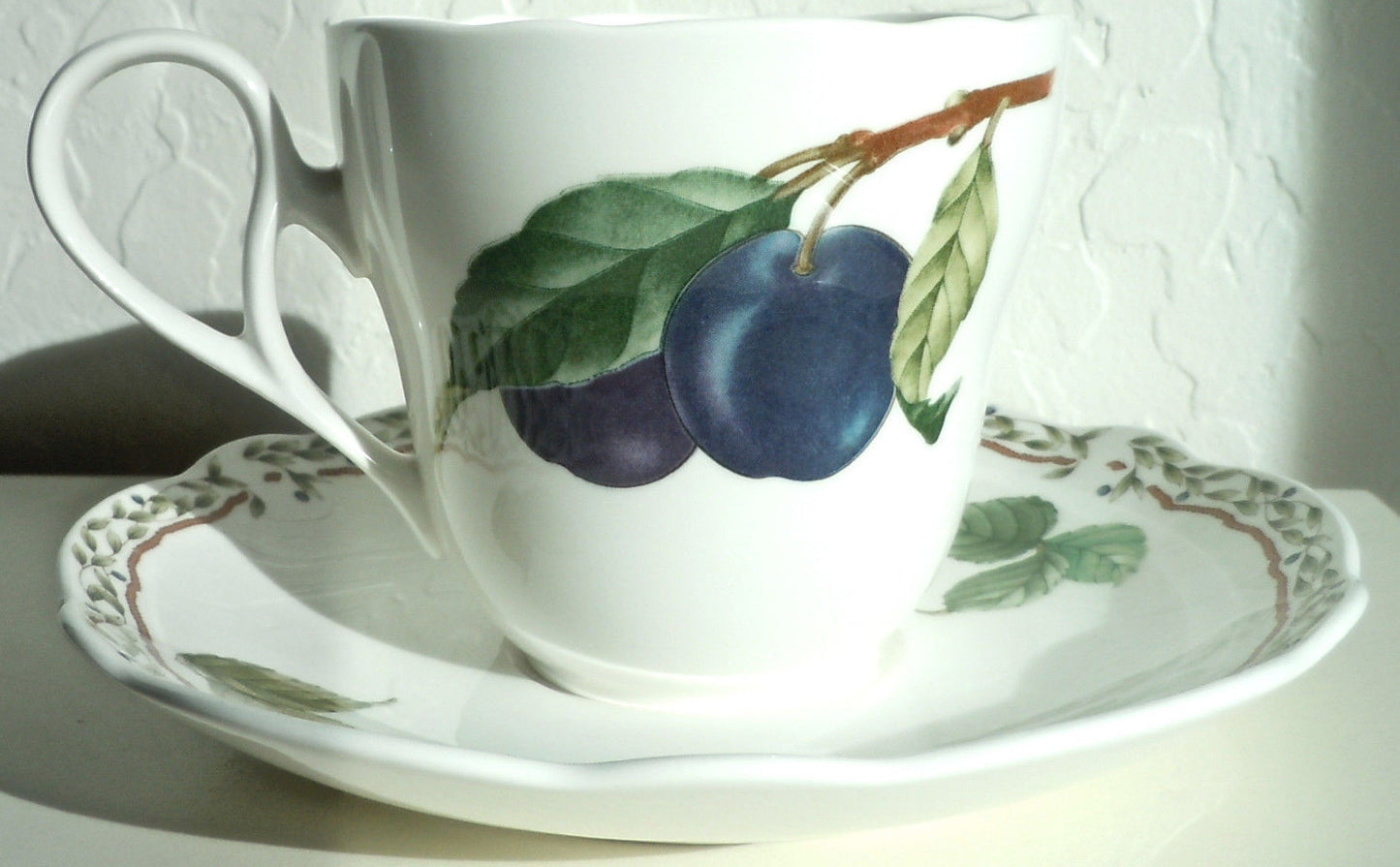 Noritake Royal Orchard Cup and Saucer Set1