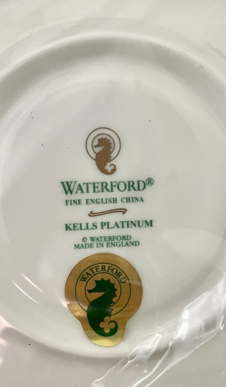 Waterford Kells Platinum Salad Dessert Plate 8 1/8"1