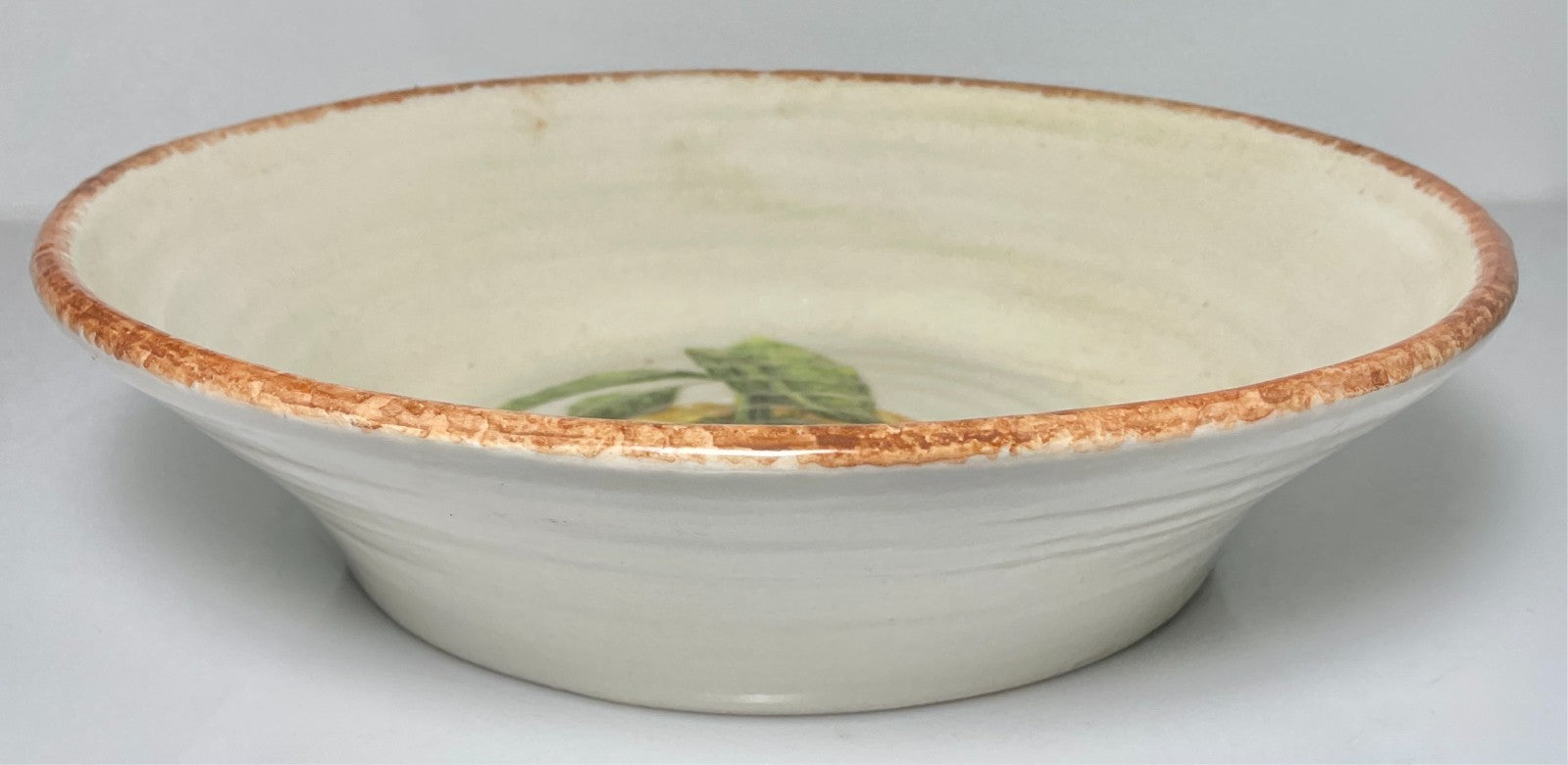 Williams Sonoma Jardin Potager Individual Pasta Bowl Yellow Pepper 9 3/4"1