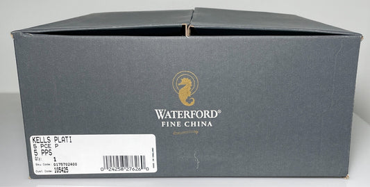 Waterford Kells Platinum 5 Piece Place Setting New In Box0