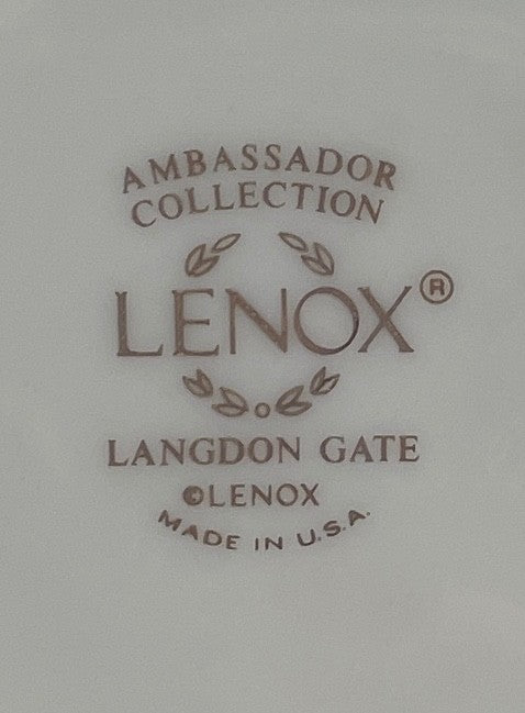 Lenox Langdon Gate Cup and Saucer Set1