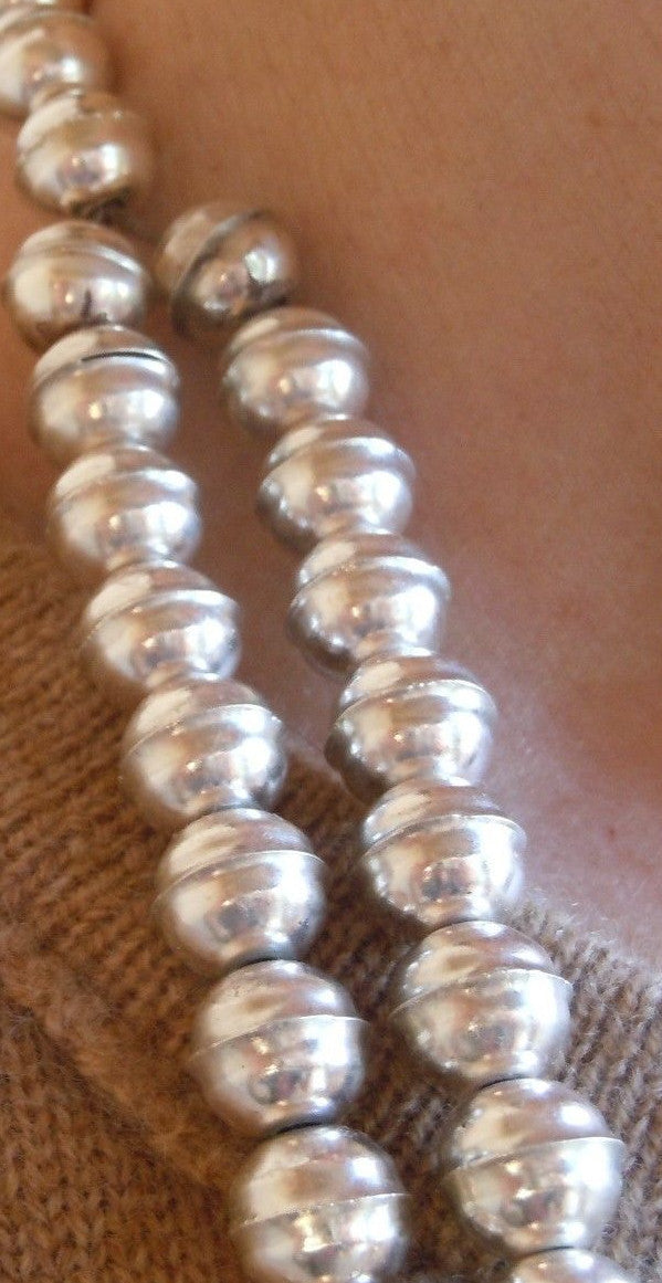 Squash Blossom Necklace International Danish Princess 1938 Vintage Silverplate 6