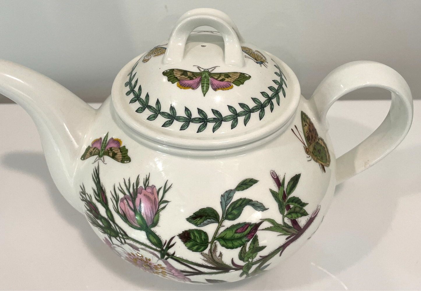 Portmeirion Botanic Garden Teapot and Lid Dog Rose 4 Cup2
