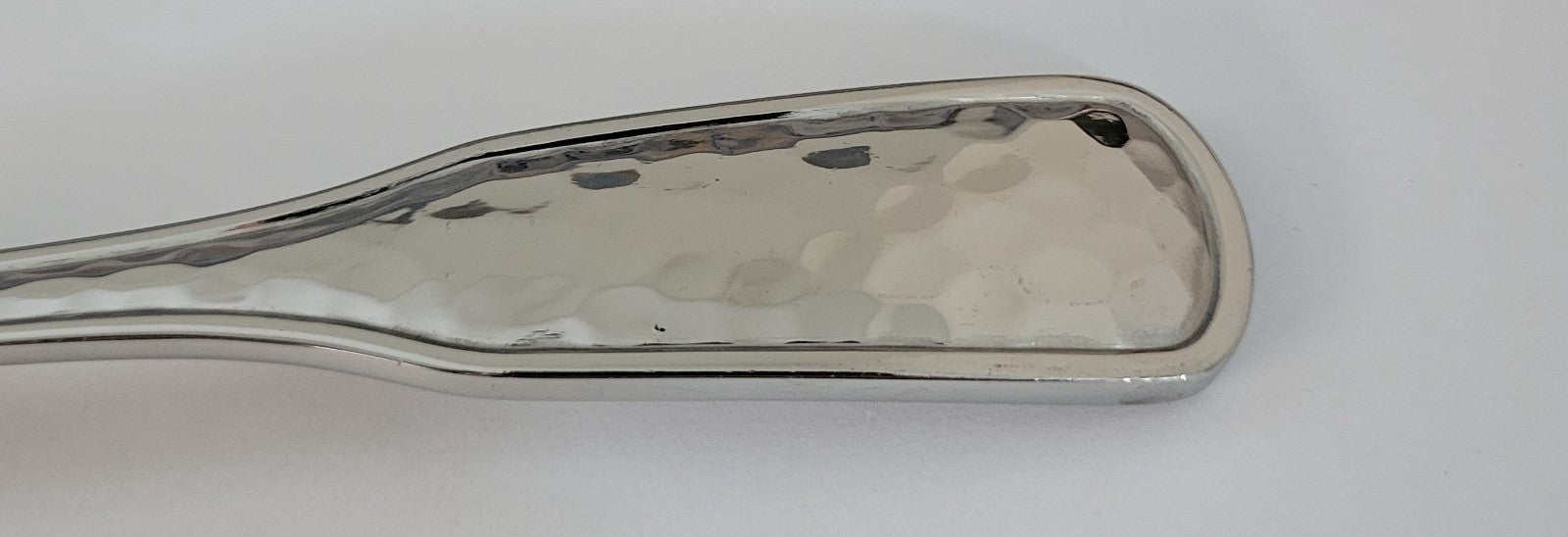Reed & Barton Provencal Glossy Teaspoon 7 1/8" Hammered Stainless 18 10 Flatware1