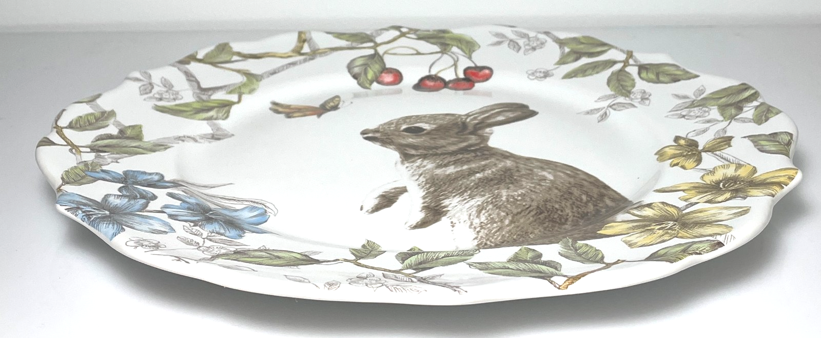 Pier 1 Sofie the Bunny Salad Plate 8 3/4" Rabbit Easter1