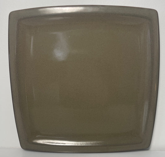 Crate & Barrel Masa Slate Dinner Plate 10"0