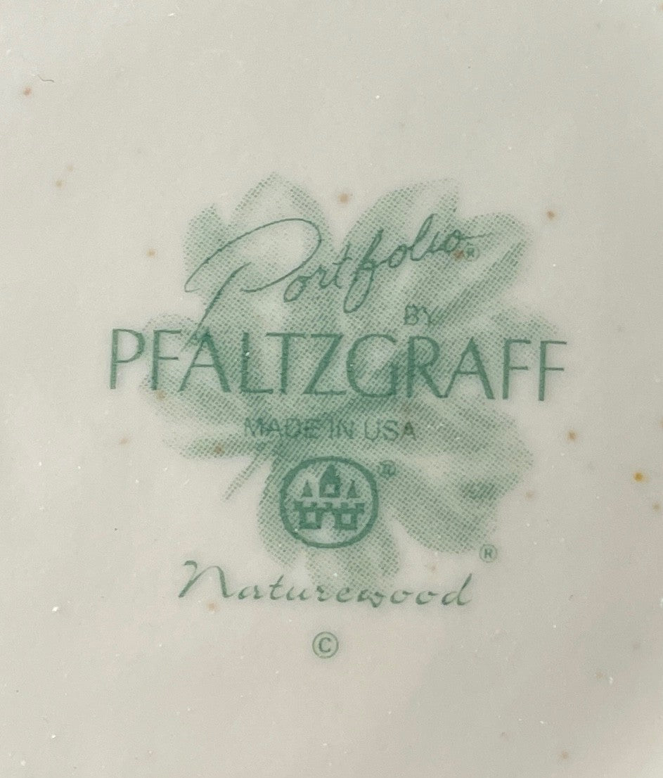 Pfaltzgraff Naturewood Creamer 4" 12 Ounce Made In USA1