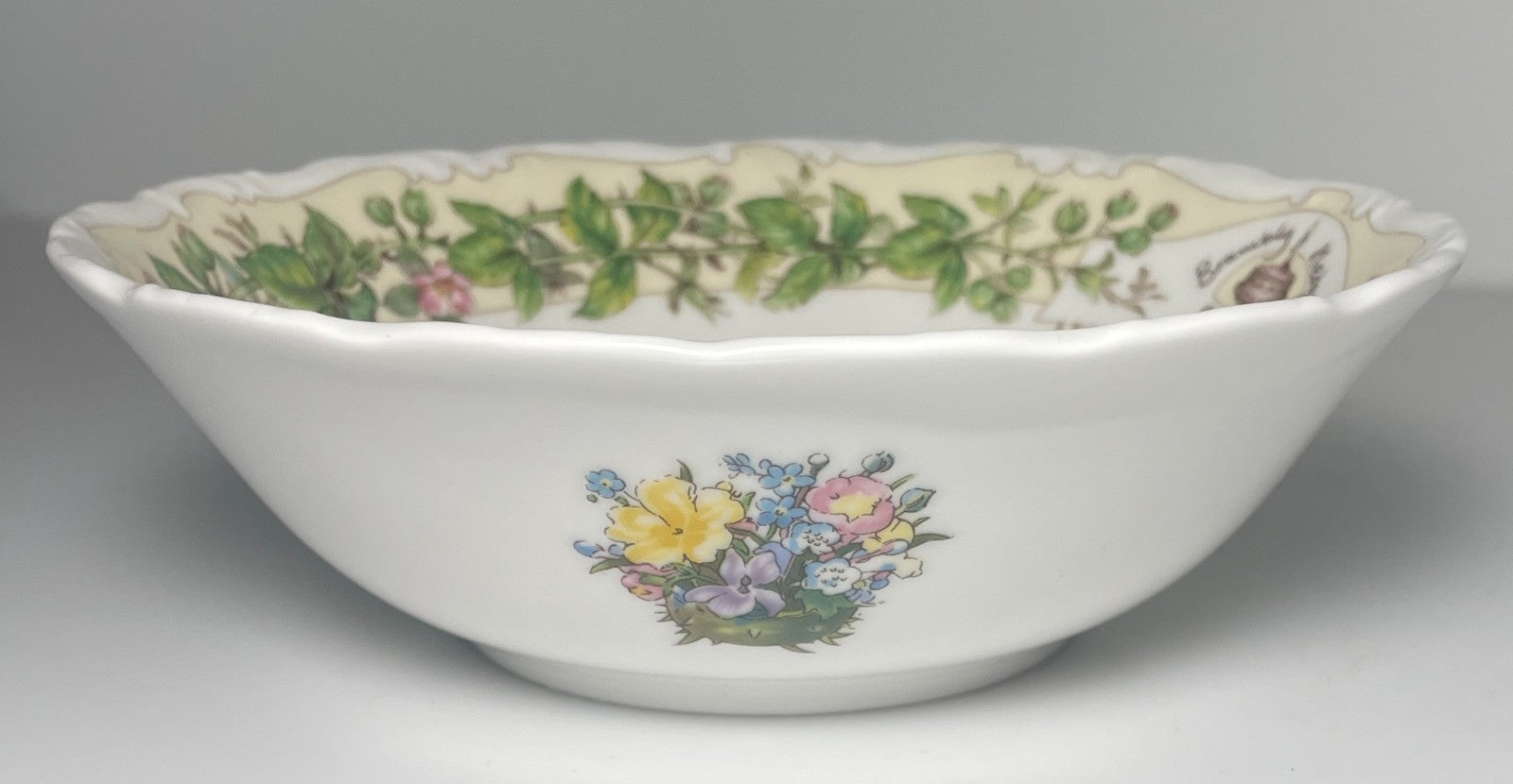 Royal Doulton Brambly Hedge Spring Coupe Cereal Bowl 6 1/4" Factory Second1