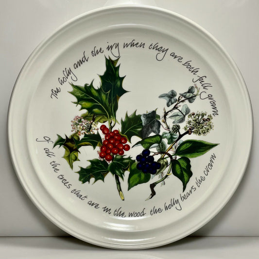 Portmeirion Holly and The Ivy Salad Plate 8 1/2"0