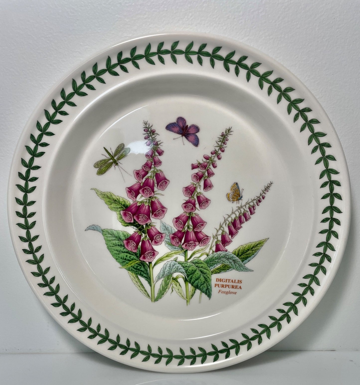 Portmeirion Botanic Garden Dinner Plate 10 1/2" Foxglove0