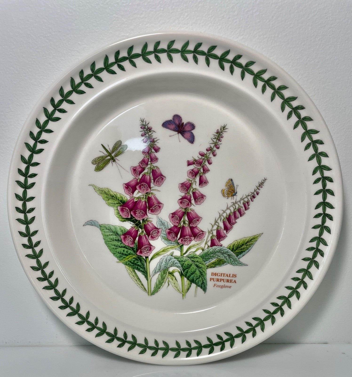 Portmeirion Botanic Garden Dinner Plate 10 1/2" Foxglove0