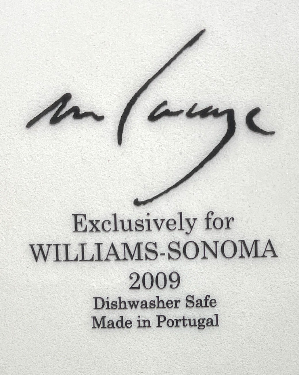 Williams Sonoma Marche Pasta Serving Bowl 13"1