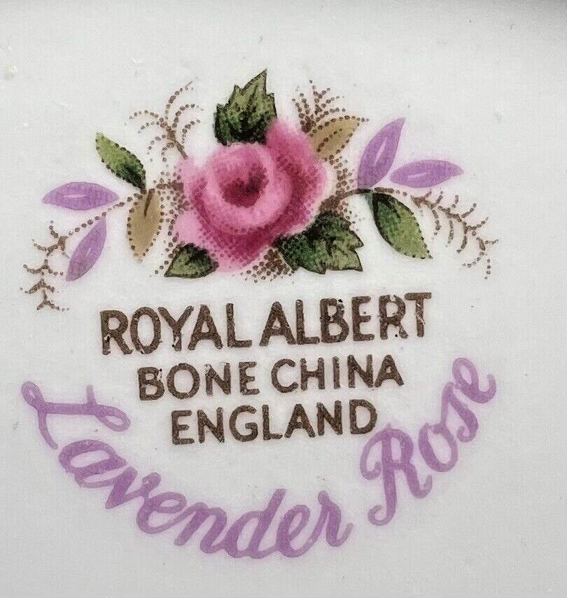 Royal Albert Lavender Rose Bread Butter Plate 6 3/8"2