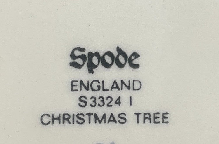 Spode Christmas Tree Bell 5 5/8"1