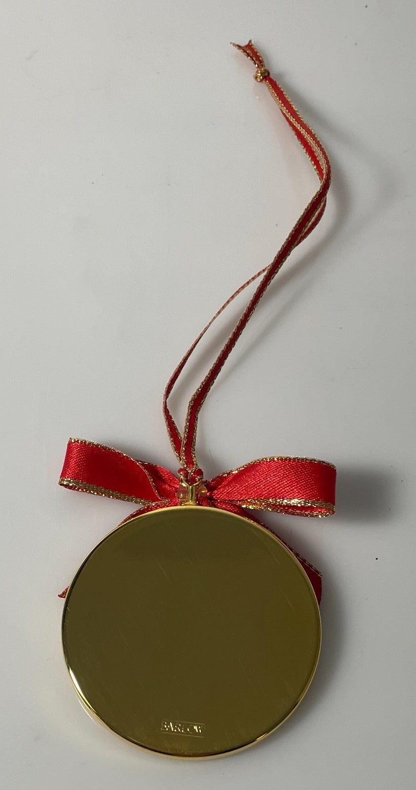 Barlow Last Christmas of the Century 1999 Christmas Oranament 2 1/8"2