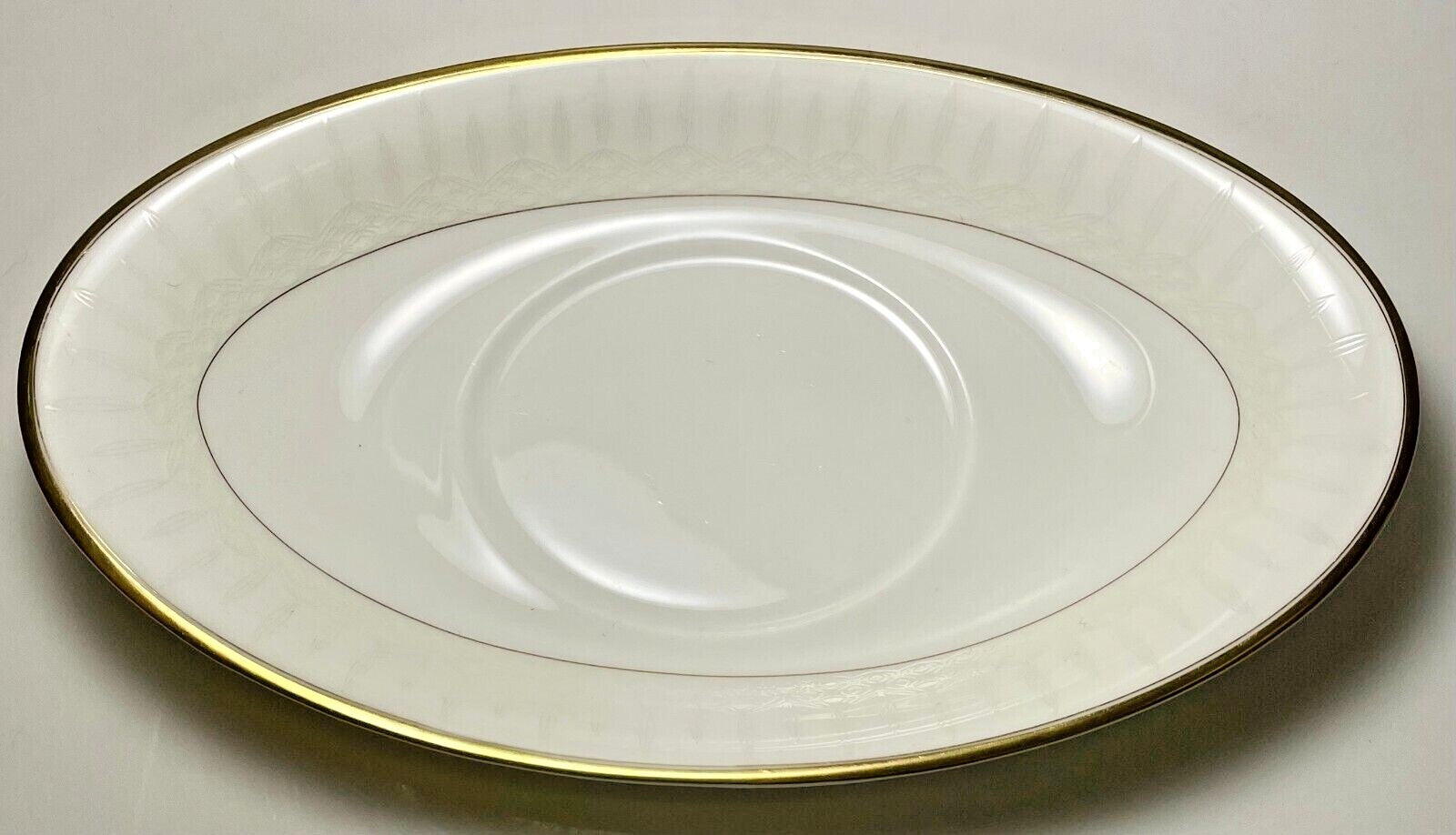 Waterford Lismore Gold Gravy Underplate0