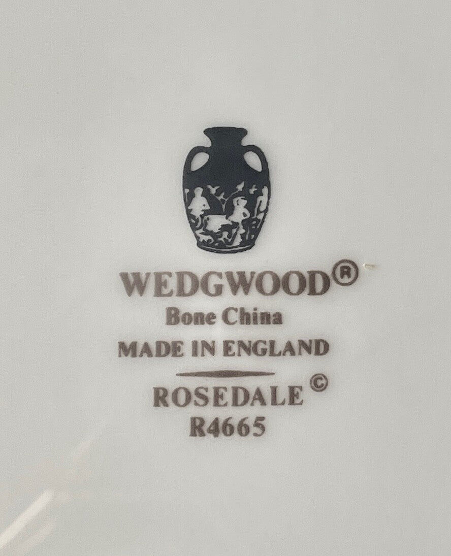 Wedgwood Rosedale Demitasse Cup and Saucer Set1