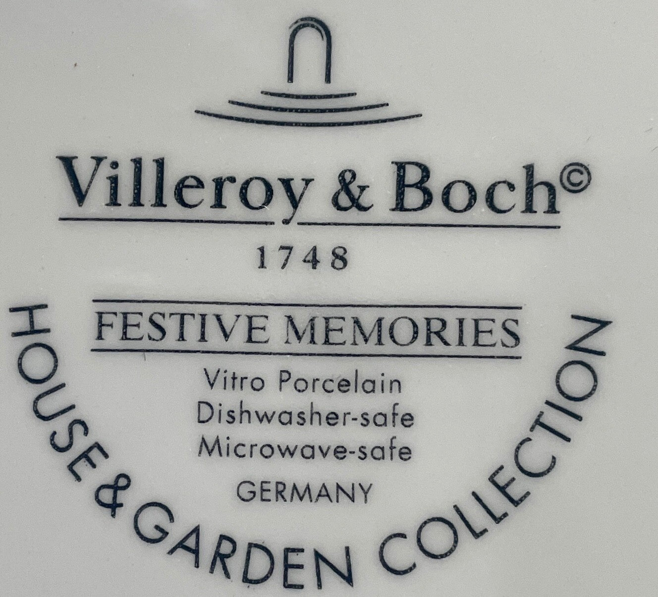 Villeroy & Boch Festive Memories Cake Plate 11 3/4"1