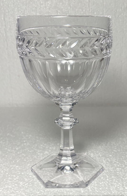 Villeroy and Boch Miss Desiree Pressed Water Goblet 6 1/2"0