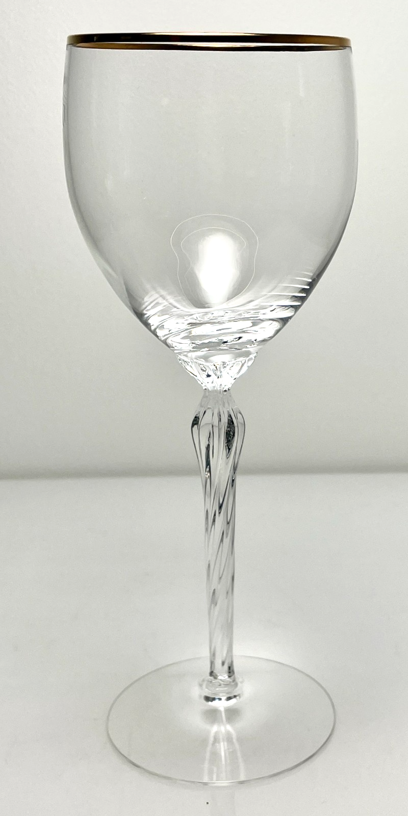 Lenox Monroe Gold Trim Wine Glass 7 5/8"1