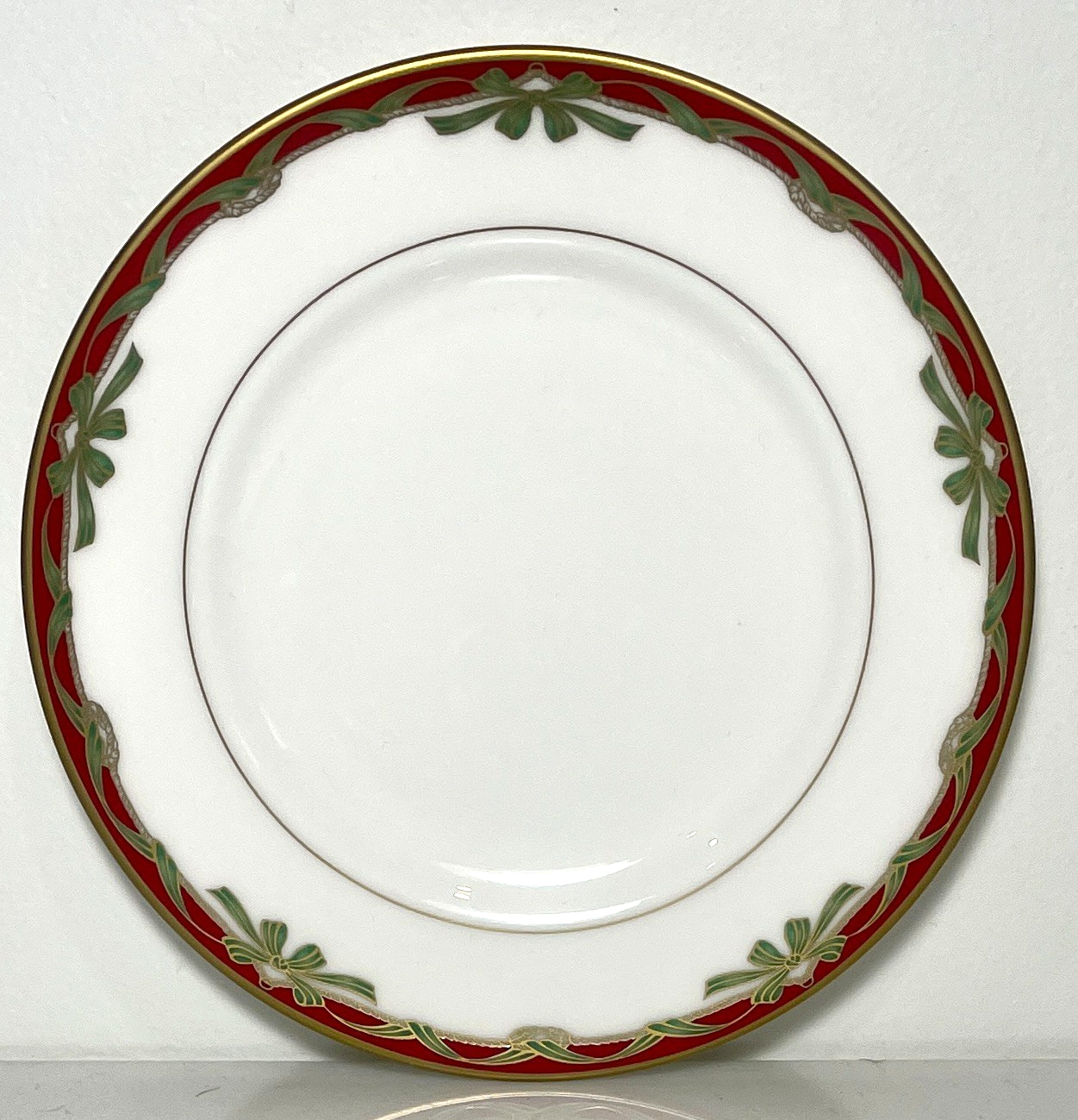 Waterford Holiday Ribbons Bread and Butter Plate 6"0