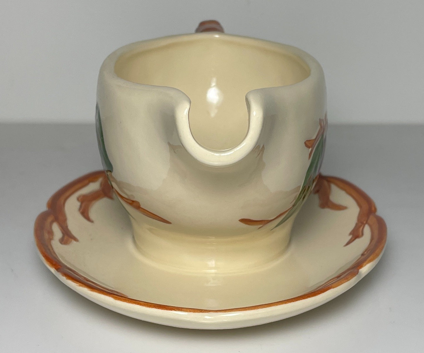 Franciscan Apple USA Gravy Boat with Attached Underplate3