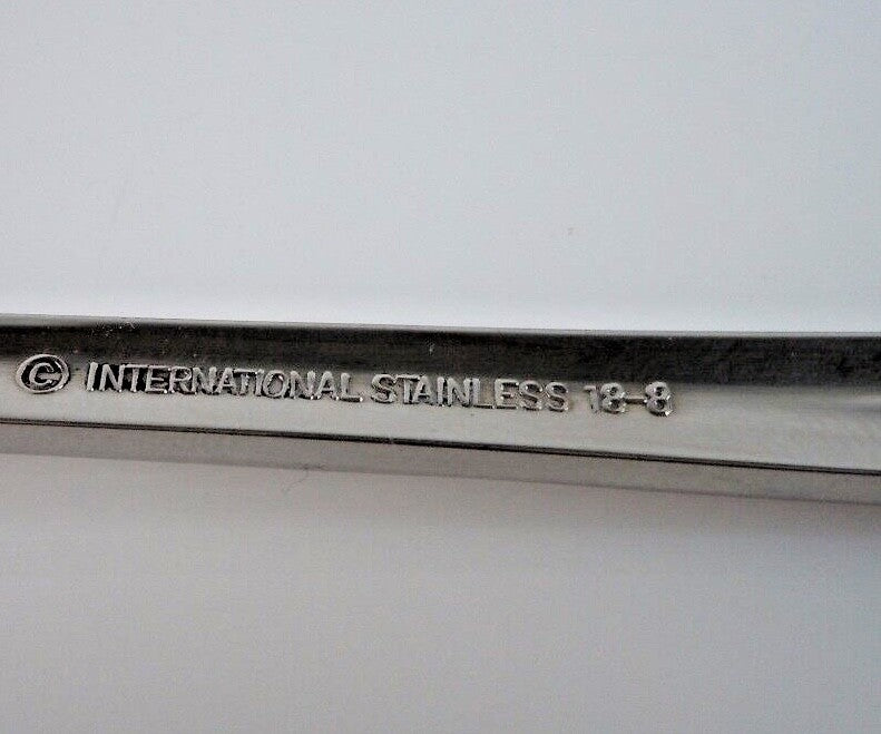International Tiara Stainless Flatware Tablespoon 8 1/2"2