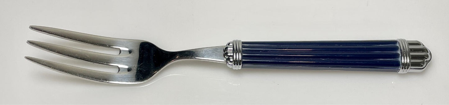 Christofle Aria Blue Stainless Salad Fork 7 1/2"0