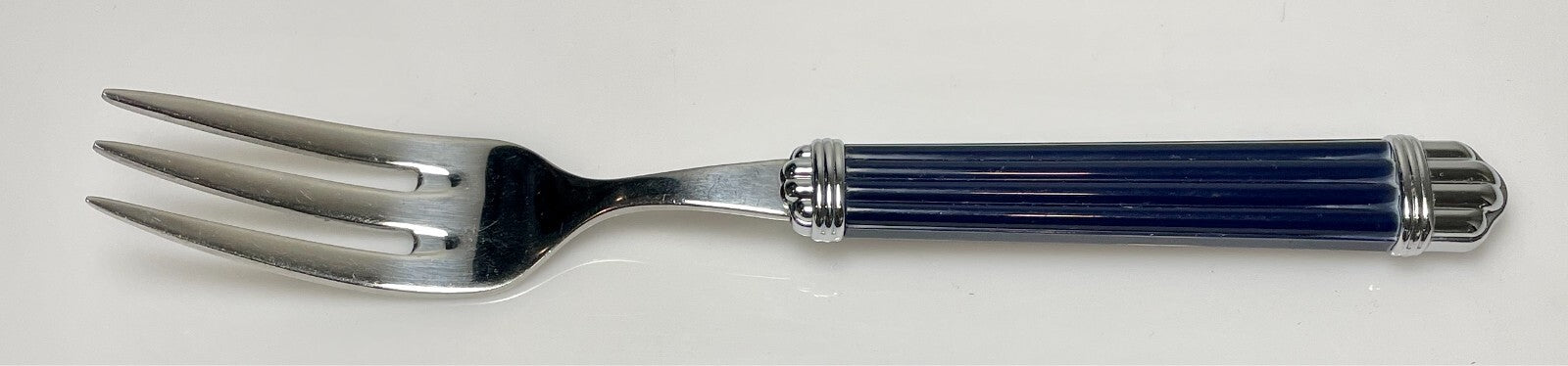 Christofle Aria Blue Stainless Salad Fork 7 1/2"0