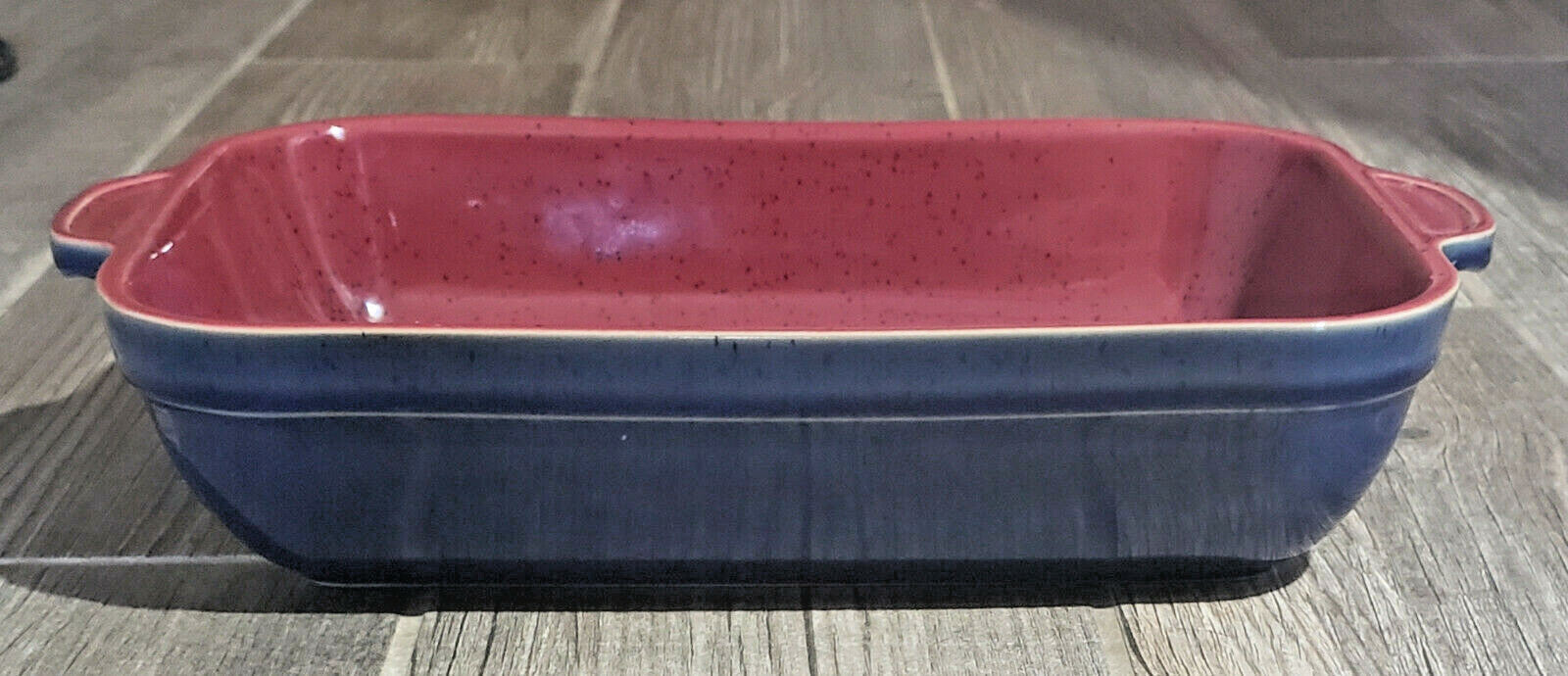 Denby Harlequin Lasagna 13 1/4" Red Blue0