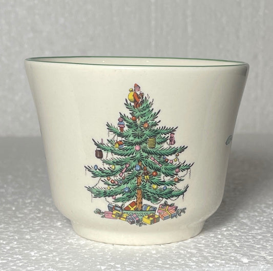 Spode Christmas Tree Votive Candleholder 2 1/4" x 3"0