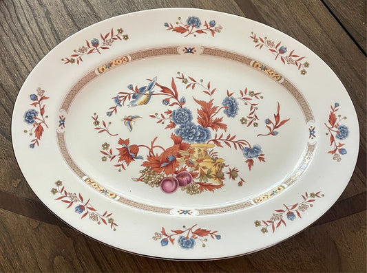 Wedgwood Jamestown Oval Platter 15 1/2"0