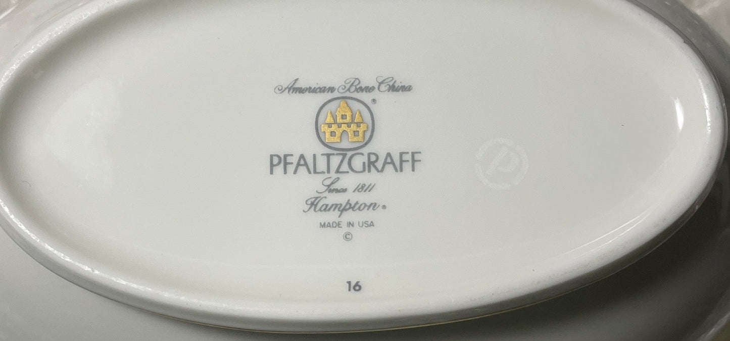 Pfaltzgraff Hampton Gravy Underplate 8 5/8" Factory Second1
