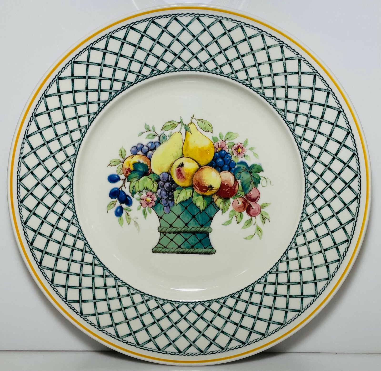 Villeroy Boch Basket Dinner Plate 10 1/2" Used0