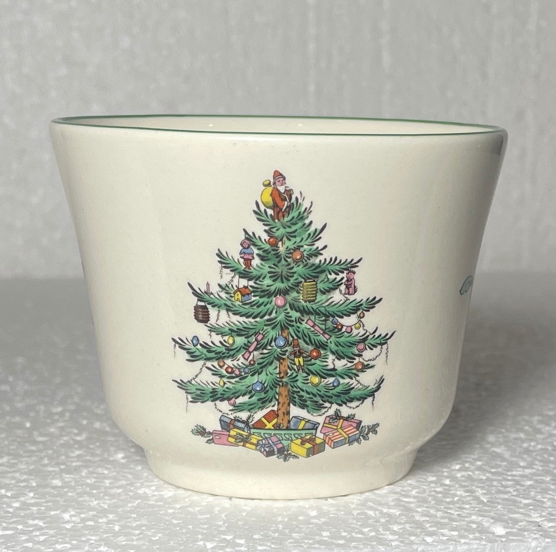 Spode Christmas Tree Votive Candleholder 2 1/4" x 3"0