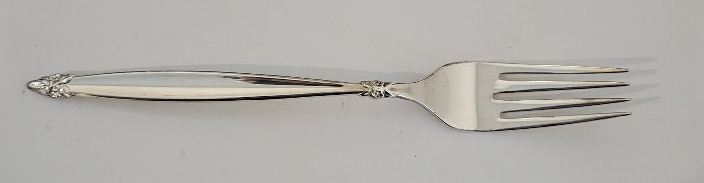 International Silver Garland Fork 7 3/4" Silverplate Flatware0