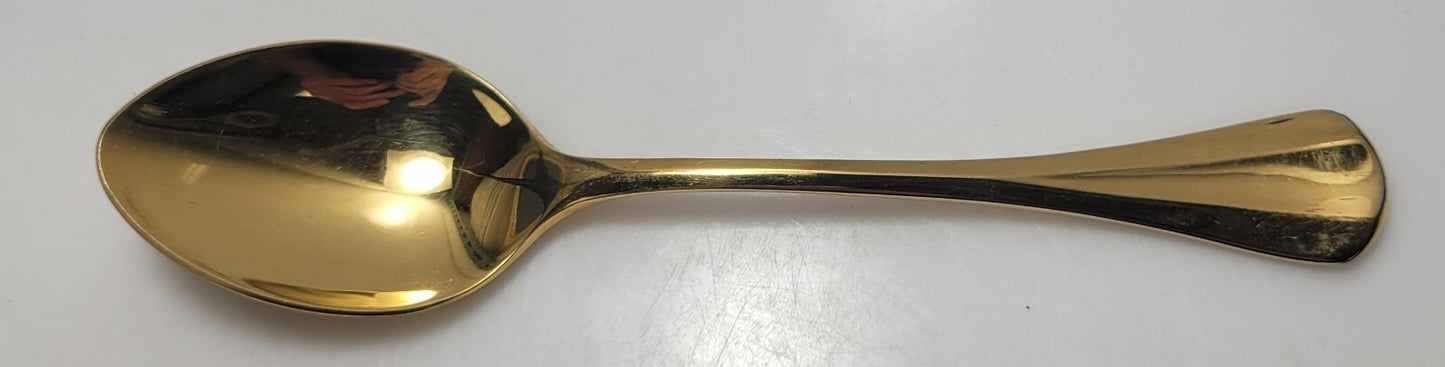 International Silver Golden Symmetry Lyon Place Spoon 7 1/4" 18/8 Stainless0