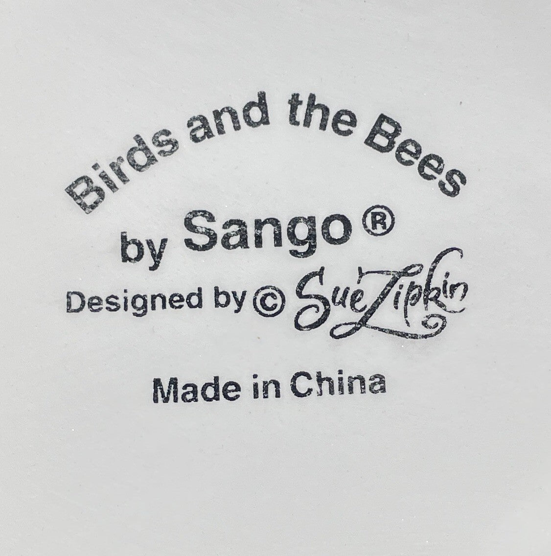 Sango Birds and the Bees Pitcher 48 Ounce 7 3/8"2