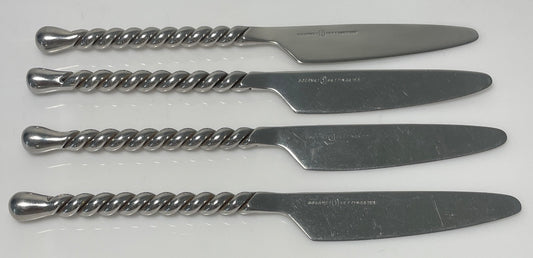 Gourmet Settings Silver Tear Knife 9 3/8" Set of 40